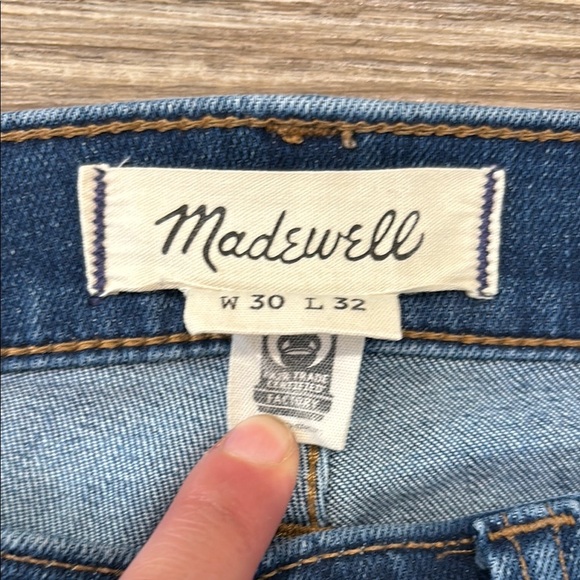 Madewell Men's 30x32 Athletic Slim Fit COOLMAX Jeans - Picture 2 of 8